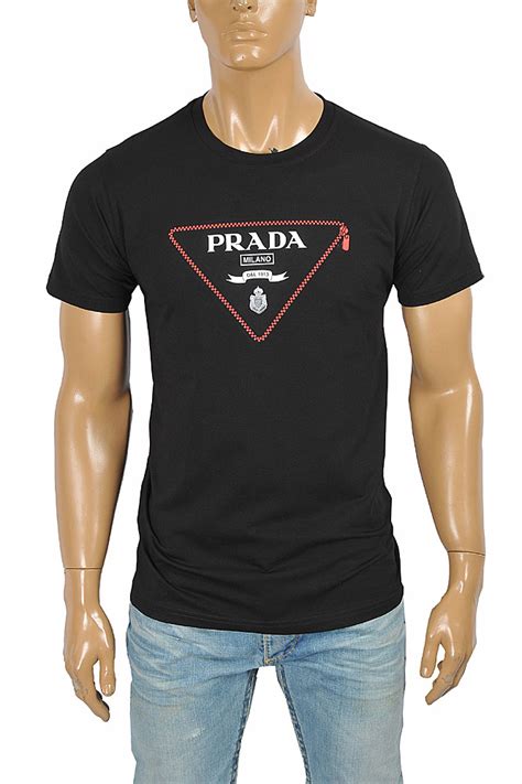 prada t shirt kadın|prada men's t shirts clearance.